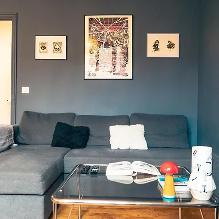 Spacieux F2 Refait A Neuf Dans Un Esprit Loft Lägenhet *
