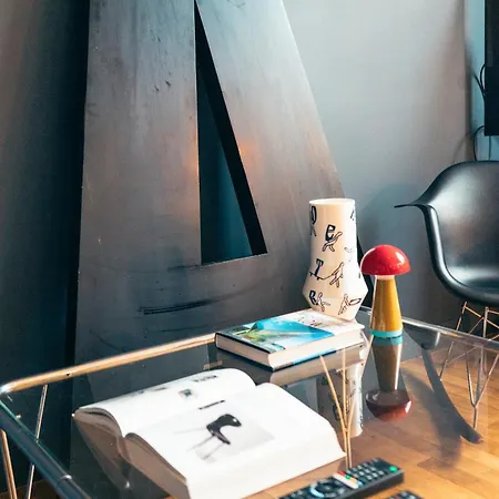 Spacieux F2 Refait A Neuf Dans Un Esprit Loft Lägenhet